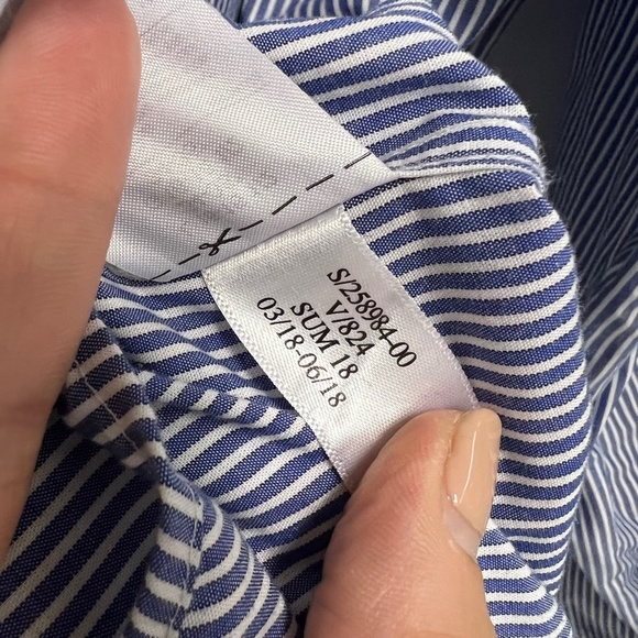 Banana Republic striped dress shirt - Picture 3 of 6
